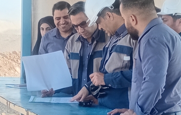 بازدید مدیرعامل محترم هلدینگ از معدن سنگ آهن جلال آباد؛