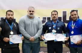 افتخار آفرینی آقای امجد کمالی در مسابقات کارگری استان کرمان