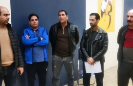 بازدید جانشین محترم مدیرعامل از تمرینات تیم فوتسال؛