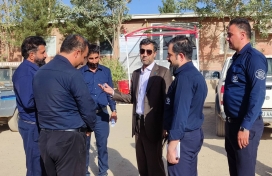 اولین بازدید رسمی سرپرست محترم شرکت کاراوران صنعت خاورمیانه از کارگاه معدن سنگ آهن جلال آباد؛