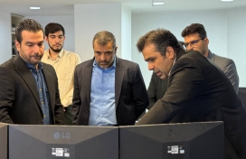 حضور مدیرعامل میدکو در شرکت فاراب و بررسی زیرساخت‌های مرکز عملیات امنیت سایبری