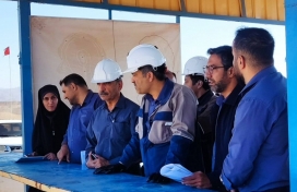 رضایتمندی مدیرعامل هلدینگ از بهبود مداوم ایجاد شده در جلال آباد؛